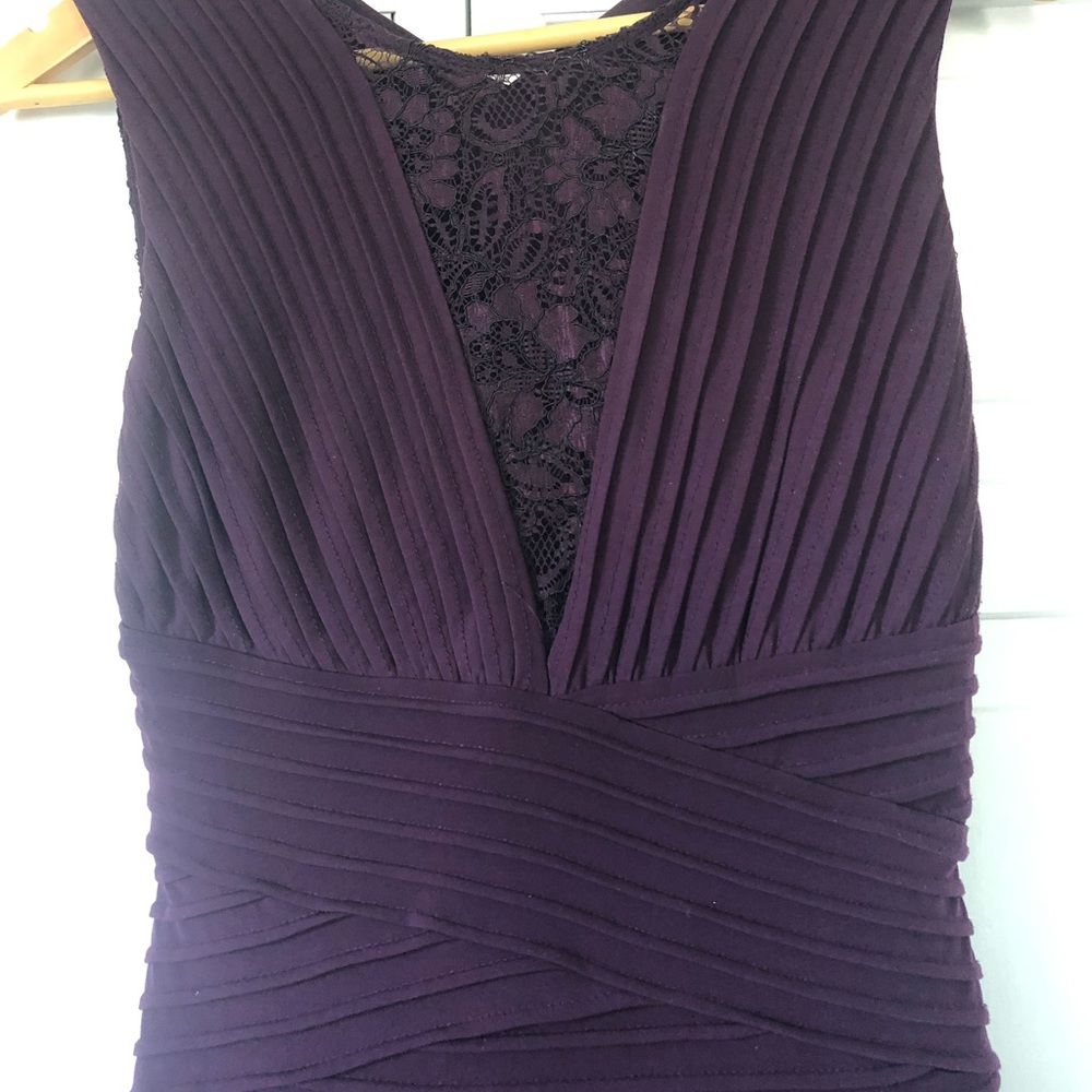 Calvin Klein size 4 plum lace dress. Smoke free home